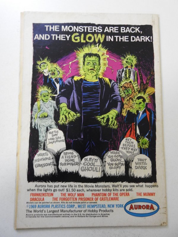 Action Comics #381 (1969) VG- Condition moisture stain