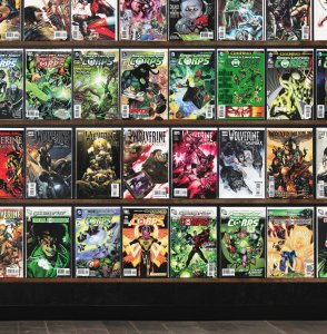 Huge Lot 150+ Comics with Green Lantern Corps, Wonder Woman & More!