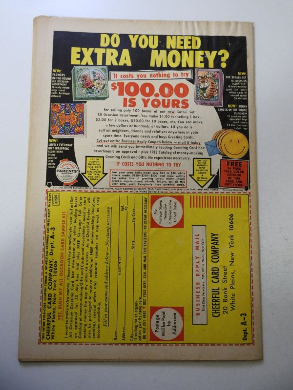 The Incredible Hulk #149 VG- Condition moisture stains