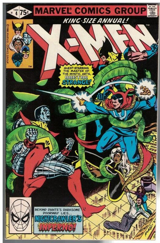 X MEN ANN  4 FN- 1980