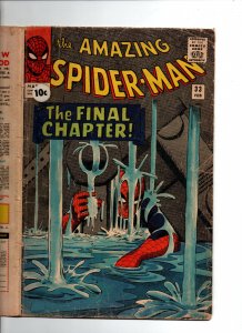 Amazing Spider-man #33 - Ditko - 1966 - GD/VG