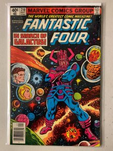 Fantastic Four #210 newsstand, Galactus appearance 5.5 (1979)