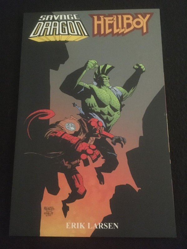 SAVAGE DRAGON/HELLBOY by Erik Larsen, Trade Paperback