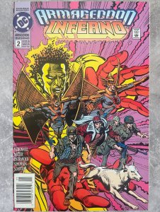Armageddon: Inferno #2 (1992) Hawkman Hawkgirl Sgt. Rock | FN/VF | DC Comics