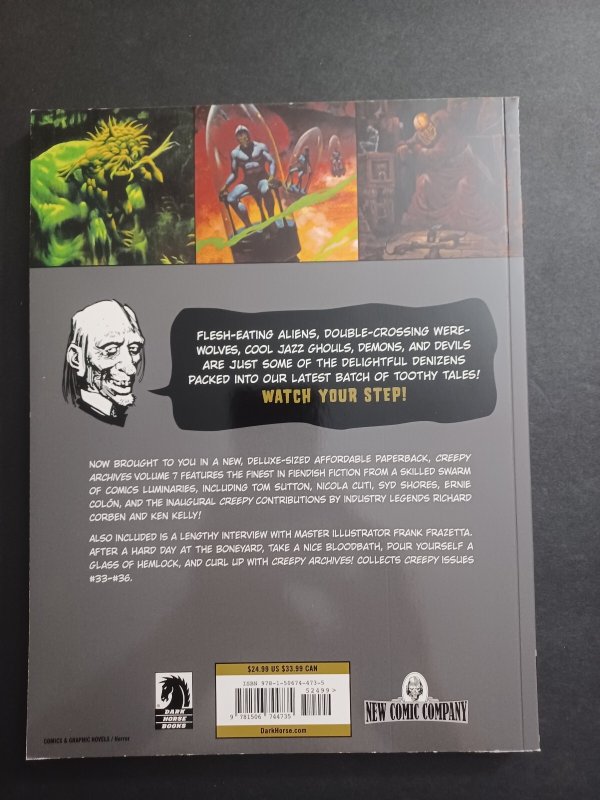 Creepy Archives Volume 7 - Paperback - Archive - Horror - NEW