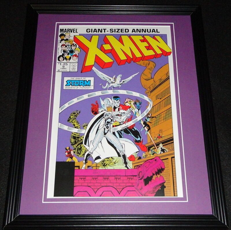 Uncanny X Men Annual #9 Storm Framed Cover Photo Poster 11x14 Official Repro 