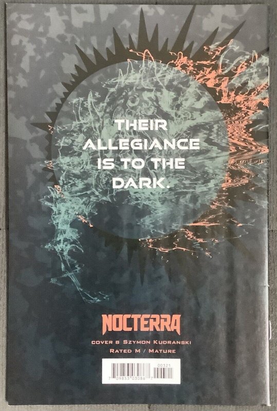 Nocterra #3 Cover B Kudranski Variant (2021, Image) VF/NM