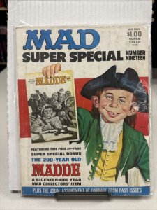 Vintage Mad Magazine Super Special Number Nineteen With Insert