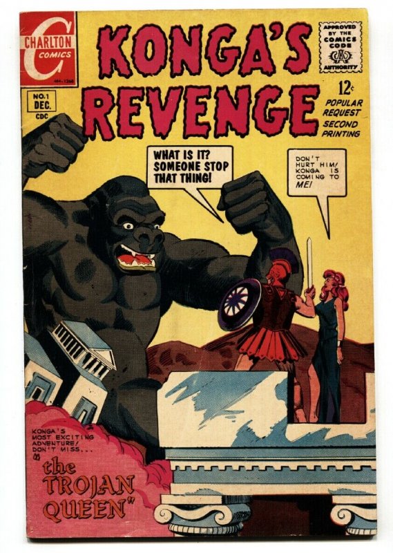 Konga's Revenge #1 1968- Charlton Comics FN