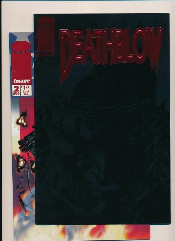 Image Comics DEATHBLOW/CYBERNARY(flip issue)#1 VF/NM  (PF869)