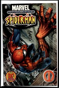 Ultimate Spider-Man #1 Dynamic Forces Cover (2000) signed Bendis, Quesada!