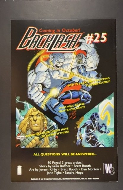 DV8 #1 Envy Cover (1996)