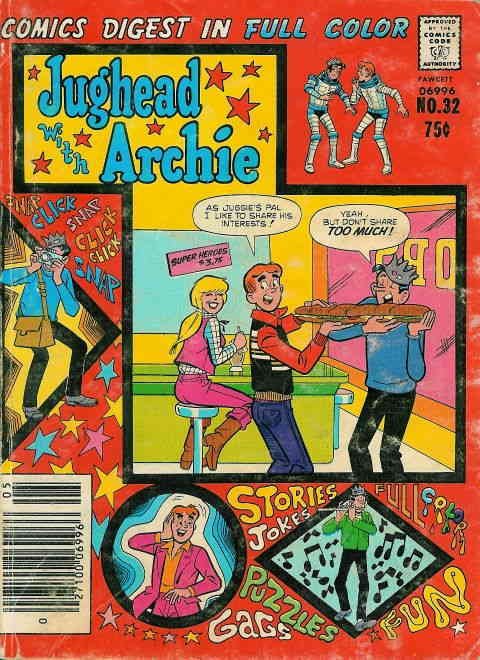 Jughead with Archie Digest Magazine #32 FN ; Archie | May 1979 Sub Sandwich Joke