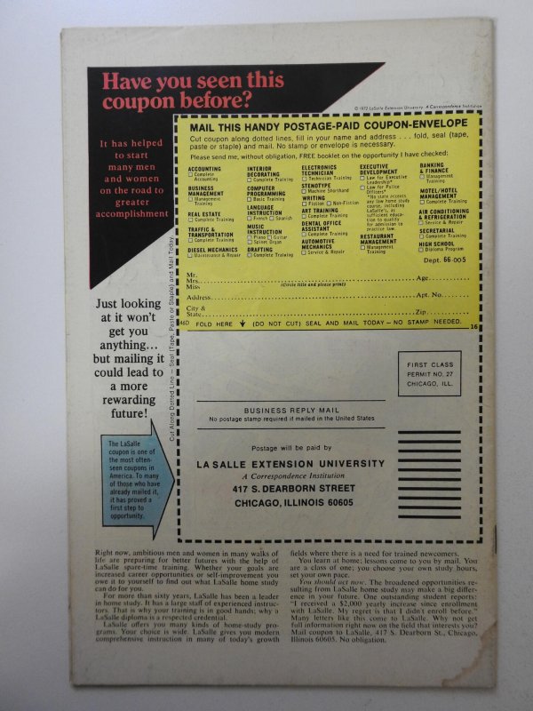 Jungle Action #16 (1975) VG Condition! moisture stain