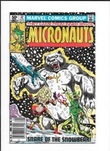 MICRONAUTS #32, VF+, Broderick, Marvel, 1979 1981  more Marvel in store