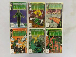 Green Lantern Emerald Dawn lot 12 different from 2 sets #1-6 NM (1989-91)