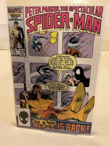 Spectacular Spider-Man #123  1987  VF