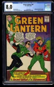 Green Lantern #40 CGC VF 8.0 Golden Age GL Crossover!  Origin of The Guardians!