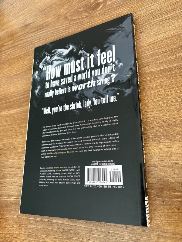 Planet Love Doom Patrol DC Vertigo TPB Graphic Novel Comic Book 10 J379