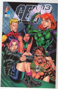 Gen 13 #1 - J Scott Campbell Variant Cover - 1995 (Grade 9.2) WH