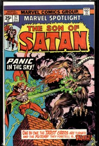 Marvel Spotlight #21 (1975) Son of Satan