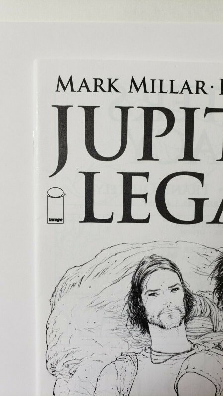 Jupiter's Legacy #1 Studio Edition Sketch Variant Netflix Series HOT! 1st Print