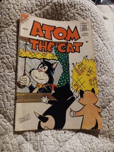 Charlton Comics ATOM The CAT #14 silver age funny animal superhero d'agostino