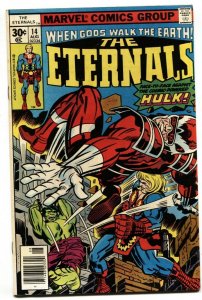 THE ETERNALS #14 First appearance of COSMIC POWERED HULK