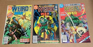 Weird War Tales #101 #102 #104 (SET) 5.0 VG/FN /  Joe Kubert / Newsstand / 1981