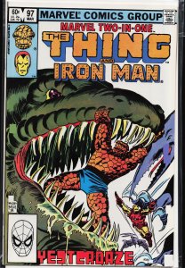 Marvel Two-in-One #97 (1983) The Thing