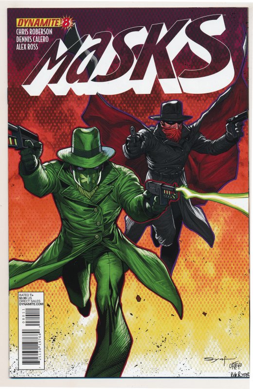 Masks (2012 Dynamite) #1-8 NM Complete series