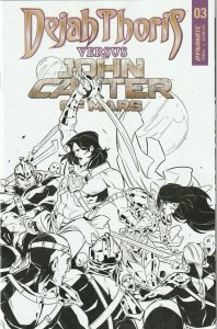 Dejah Thoris VS John Carter Of Mars # 3 Variant 1:10 Cover NM [C2]