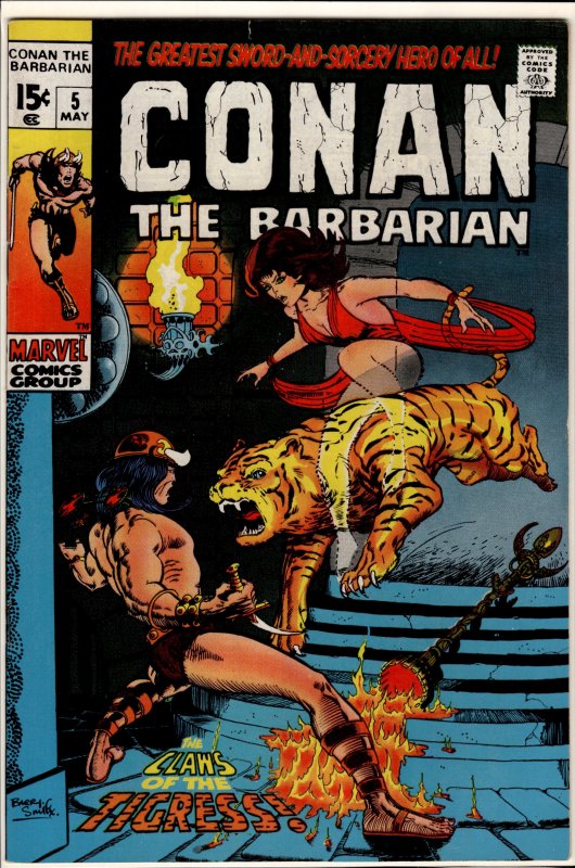 Conan the Barbarian #5 (1971) Conan