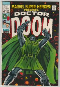 Marvel Super-Heroes #20 (May-69) FN/VF+ High-Grade Doctor Doom