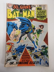Batman #208 (1969) VG+ Condition 1 in spine split