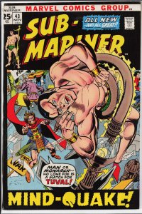 Sub-Mariner #43 (1971) Namor the Sub-Mariner