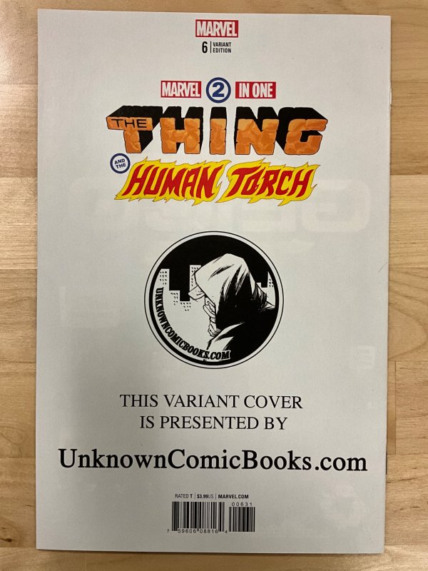 Marvel Two-In-One #6 Gerald Parel 'Deadpool' Variant (2018)