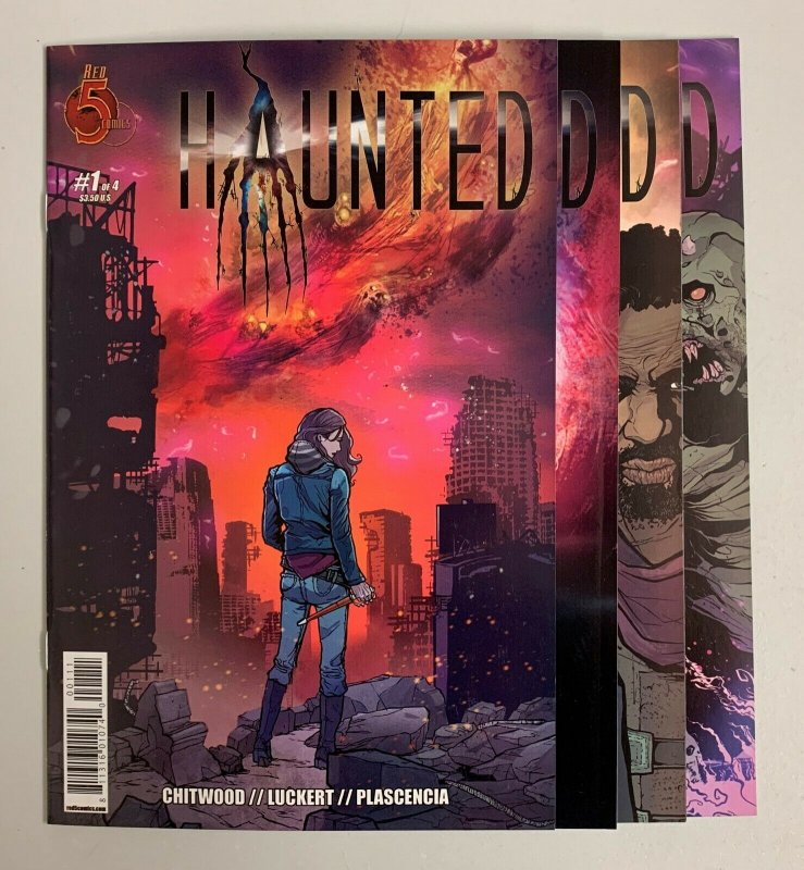 Haunted #1-4 Set (Red 5 2014) 1 2 3 4 Scott Chitwood (9.0+)