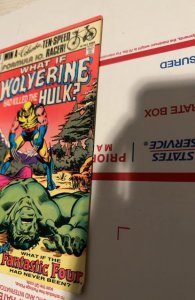 What If? #31 (1982)Wolverine Vs Hulk-retelling Origin