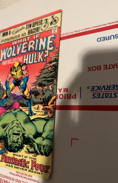 What If? #31 (1982)Wolverine Vs Hulk-retelling Origin