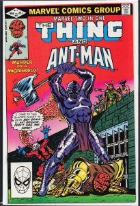 Marvel Two-in-One #87 (1982) The Thing