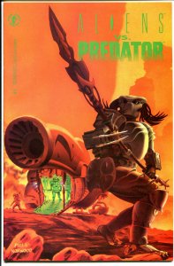 ALIENS vs PREDATOR #1, NM-, Horror, 1st, 1990, Sci-fi, Space,more A v P in store