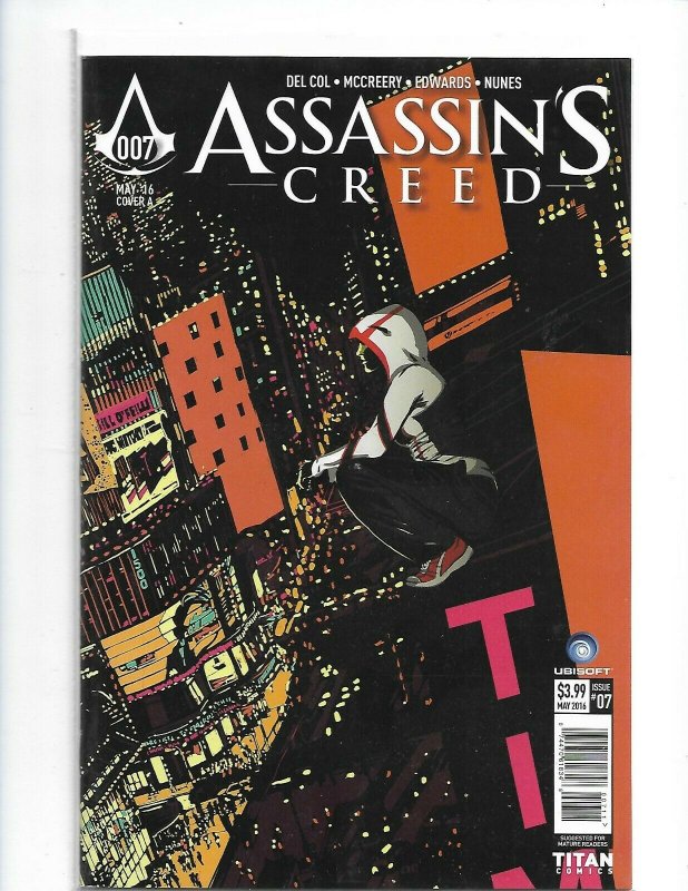 ASSASSINS CREED #7 CVR A THORNLEY (TITAN COMICS 2016) nw125