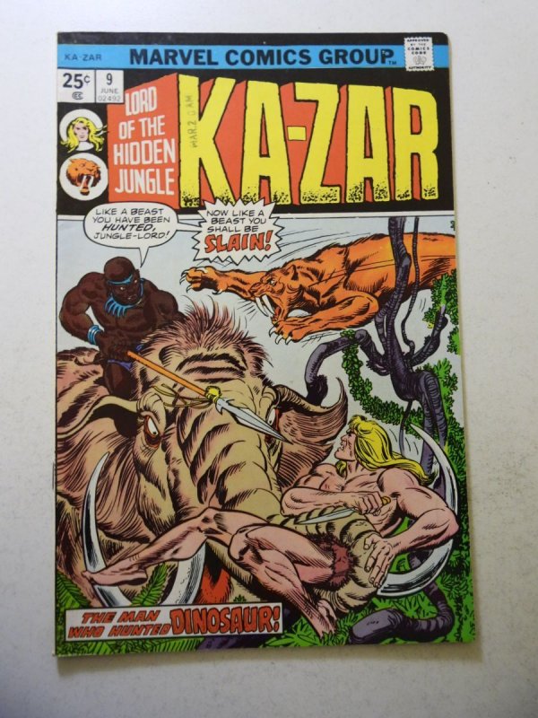 Ka-Zar #9 (1975) FN+ Condition