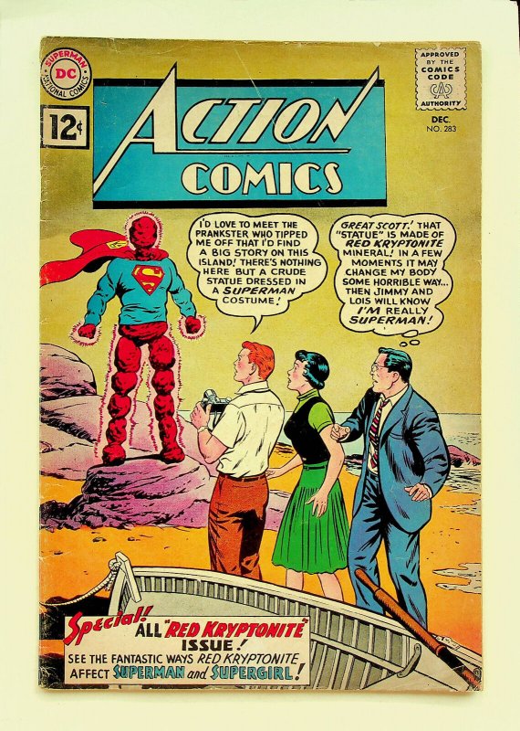 Action Comics #283 (Dec 1961, DC) - Good-