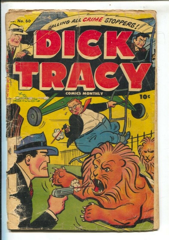 Dick Tracy #60 1953-Harvey-Chester Gould art-crime stories-FR