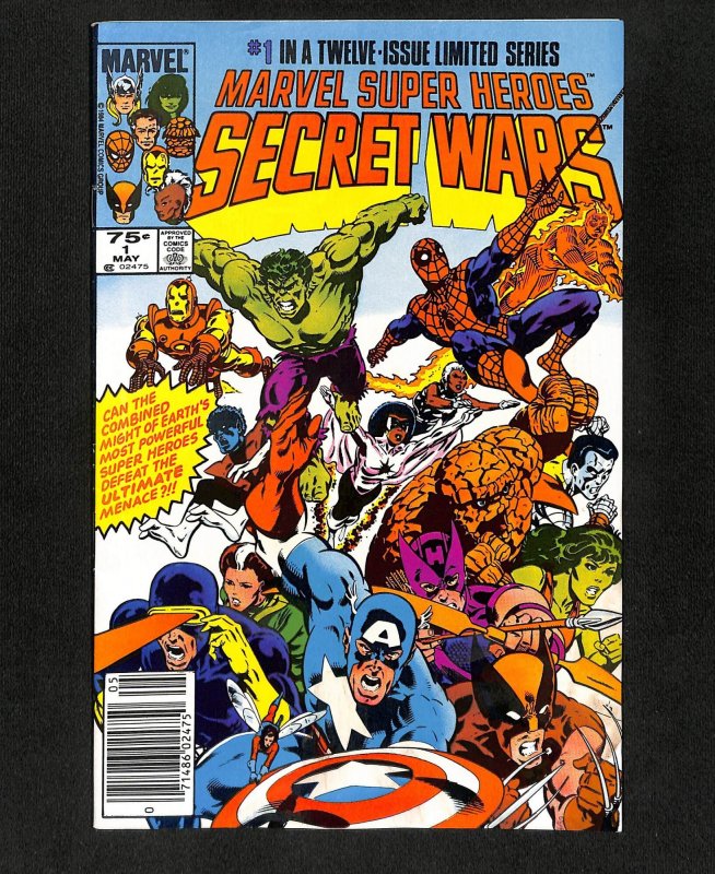 Marvel Super-Heroes Secret Wars #1 Mike Zeck Cover!