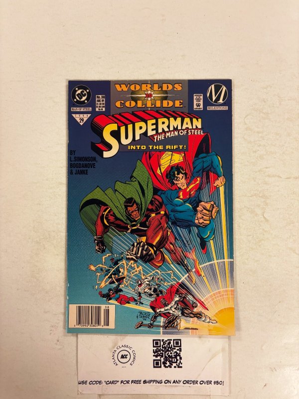 Superman The Man Of Steel #29 NM DC Comic Books Doomsday 22 HH104