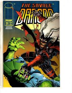 Lot Of 10 Savage Dragon Image Comic Books # 11 12 13 14 15 16 17 18 19 20 CR31