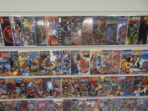 Huge Lot 150+ Comics W/ Elektra, Supreme, Spawn, +More! Avg VF Condition!